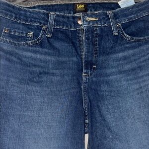 Lee Women's Dark Blue Denim Shorts